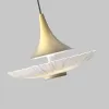 Стеклянный подвесной светильник Wilet 4657-1P прозрачный конус Favourite