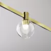 Стеклянный трековый светильник Bubble TR148-1-3W4K-BS прозрачный форма шар Maytoni