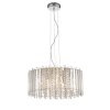 Хрустальная подвесная люстра Lillian VL3093P06 прозрачная Vele Luce