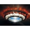 Стеклянный точечный светильник Downlight DL062.02.1/7 crystal/topaz прозрачный