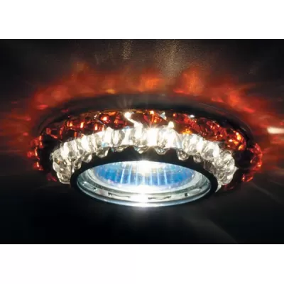 Точечный светильник Downlight DL062.02.1/7 crystal/topaz коричневый