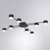 Потолочная люстра Tracy A1527PL-8BK цилиндр черная Artelamp