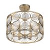 Стеклянная потолочная люстра Seranda SL1105.202.06 прозрачная ST Luce