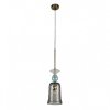 Стеклянный подвесной светильник Candy 10037B конус серый Loft It