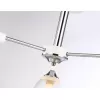 Стеклянная потолочная люстра TRADITIONAL TR9091 конус белая Ambrella