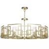 Стеклянная подвесная люстра Bowi H009PL-08G прозрачная Maytoni