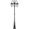 Наземный фонарь TITAN 84709B 10 Bl прозрачный Oasis Light
