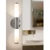 Стеклянное бра Palmera 87222 цилиндр белое Eglo