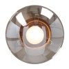 Стеклянный подвесной светильник  V4872-8/1S форма шар прозрачный Vitaluce