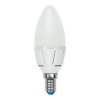 Лампочка светодиодная  LED-C37 7W/WW/E14/FR PLP01WH Набор из 5штук Uniel