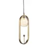 Стеклянный подвесной светильник Circono SL1201.203.01 форма шар прозрачный ST Luce