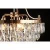 Хрустальная подвесная люстра Gerta APL.725.13.07 прозрачная Aployt