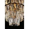 Хрустальная подвесная люстра Gerta APL.725.13.07 прозрачная Aployt