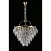 Хрустальная подвесная люстра Gerta APL.725.13.07 прозрачная Aployt