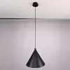 Подвесной светильник  Roundew01 конус черный ImperiumLoft