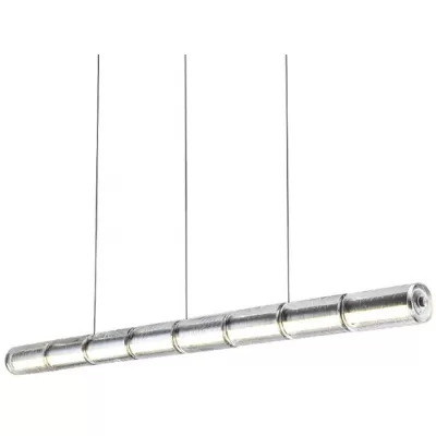 Светодиодный подвесной светильник 8086L 8086L/1600 silver/clear DeLight Collection