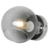 Стеклянное бра Gresham LSP-8370CH форма шар Lussole