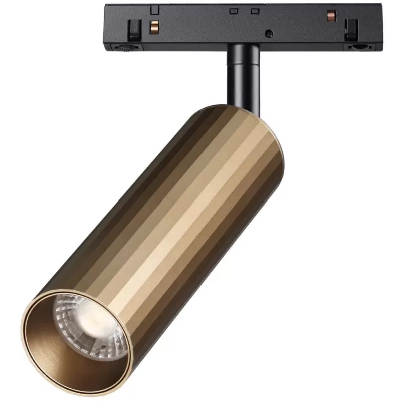 Трековый светильник Flum 358988 цилиндр Novotech Трековый светильник Flum 358988 цилиндр Novotech