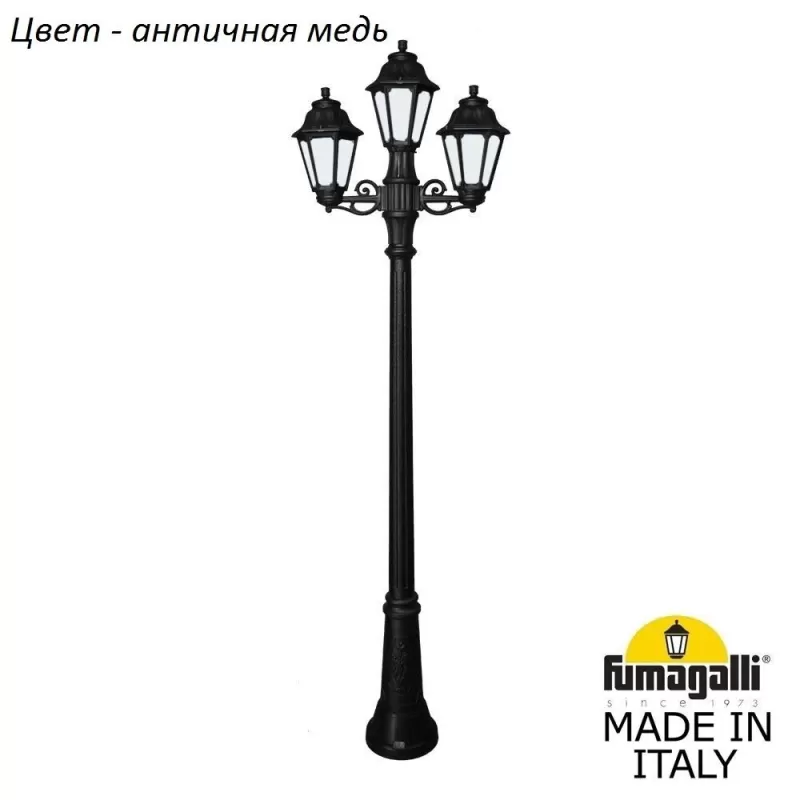 Наземный фонарь Anna E22.156.S21.VYF1R белый Fumagalli Наземный фонарь Anna E22.156.S21.VYF1R белый Fumagalli