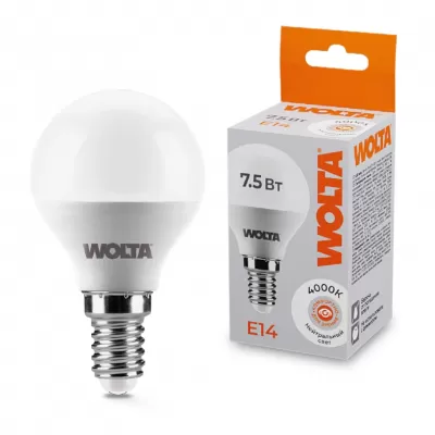 Лампочка светодиодная  25S45GL7.5E14 Wolta