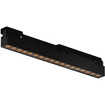 Трековый светильник Points O-TR02-2-S-18WB3K Maytoni черный