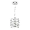 Хрустальный подвесной светильник Frontera MOD067PL-01CH прозрачный цилиндр Maytoni