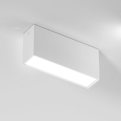 Точечный светильник Block 25109/LED Elektrostandard белый