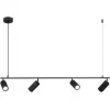 Подвесной светильник Kendo SL1213.403.04 цилиндр черный ST Luce