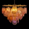 Стеклянная подвесная люстра Lolly 10492/600 Pink Loft It