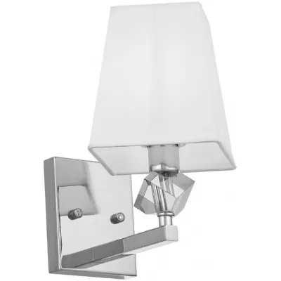 Бра  LDW 1249-1 CHR+WT Lumina Deco белое