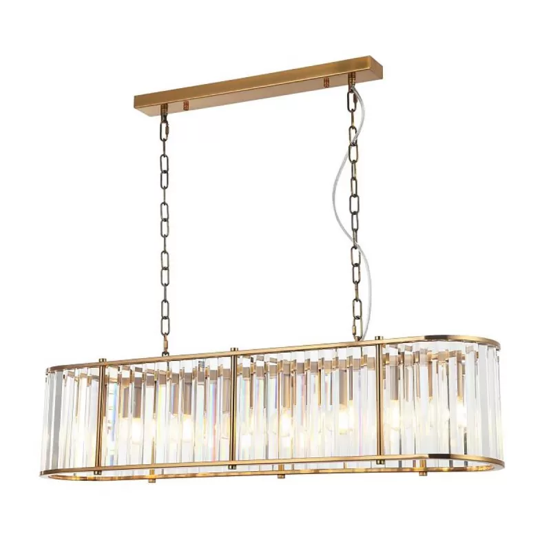 Хрустальная подвесная люстра Washer 2144/05/07P прозрачная Stilfort Хрустальная подвесная люстра Washer 2144/05/07P прозрачная Stilfort