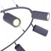 Подвесной светильник Kendo SL1213.703.08 цилиндр серый ST Luce