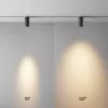 Трековый светильник Focus Led TR243-12W3K-B цилиндр черный Maytoni