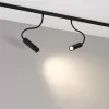 Трековый светильник MICROCOSM SPOT FLEX 051785 цилиндр черный Arlight