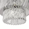 Стеклянная подвесная люстра Ritz SL6138.303.04 цилиндр прозрачная ST Luce