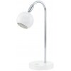 Офисная настольная лампа SANCHO 1 13501 форма шар белый Eglo