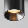 Точечный светильник Alfa LED C064CL-8W2.7K-RD-B черный цилиндр Maytoni
