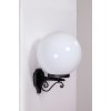 Настенный фонарь уличный  88201L Bl белый форма шар Oasis Light