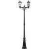 Стеклянный наземный фонарь PORTO 86109A/02 Bl прозрачный Oasis Light