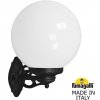 Настенный фонарь уличный GLOBE 300 G30.131.000.AYF1R форма шар белый Fumagalli