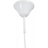 Стеклянный подвесной светильник  V2993-0/1S форма шар белый Vitaluce