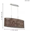 Подвесной светильник Sendero 96201 Eglo