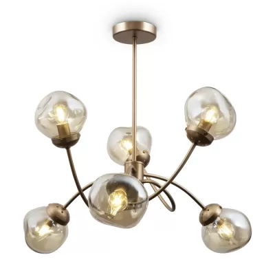 Потолочная люстра Volani FR8017PL-06MG Freya Потолочная люстра Volani FR8017PL-06MG Freya