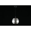 Стеклянный подвесной светильник Morgan APL.605.16.01 форма шар серый Aployt