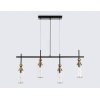 Стеклянный подвесной светильник HIGH LIGHT LH55254 цилиндр прозрачный Ambrella
