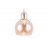 Стеклянный подвесной светильник Traditional TR3517 форма шар цвет янтарь Ambrella