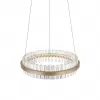 Хрустальный подвесной светильник Cherio SL383.203.01 круглый прозрачный ST Luce