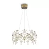Хрустальный подвесной светильник Elara FR5591PL-L36BS прозрачный Freya