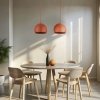 Подвесной светильник Zoe 10175 Zoe форма шар коричневый TK Lighting