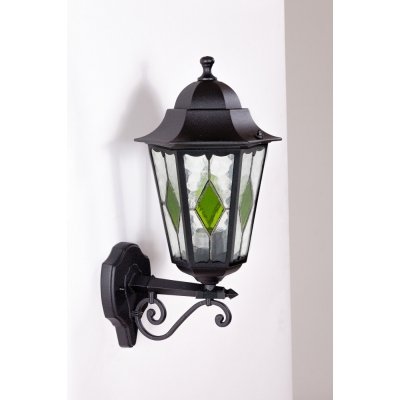 Настенный фонарь уличный PETERSBURG lead GLASS 79801lg Bl Oasis Light